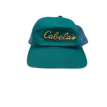 Cabelas SnapBack Trucker Hat Vintage Green One Size - $14.84