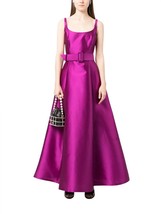 Sachin &amp; Babi kruse gown with belt in MAGENTA - $197.00