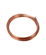 5&#39; FT of  8 AWG Solid Soft Copper Wire 1/8&quot; for Arts &amp; Crafts Customize ... - £18.26 GBP