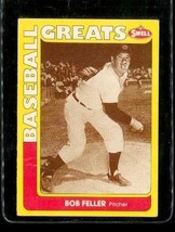 Vintage 1990 Philadelphia Cmc Swell Greats Baseball Card #145 Bob Feller Indians - £7.74 GBP