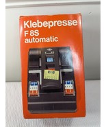 Vintage AGFA Klebepresse F 8S Automatic Super 8 FILM SPLICER Made in Ger... - $33.00