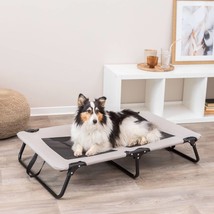TRIXIE Dog Lounger 99x19x60 cm Grey and Black - £64.27 GBP
