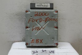 2000 Ford Focus AT SOHC Engine Control Unit ECU 98AB12A650AMK Module 498... - $12.19