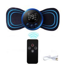 Portable LCD Display Electric Neck Massager with Remote Control - 8 Modes, Relax - £5.31 GBP+