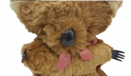 Vtg Genuine Fur Stuffed Made Australia Australian Koala Bear 11” Plush Joey Cub image 2
