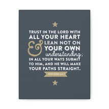  Proverbs 3:6 Trust In The Lord Bible Verse Canvas Christian Wal - £60.09 GBP+