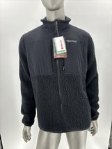 NWT MARMOT Men’s Fleece Wiley Jacket Black Size L - £97.74 GBP