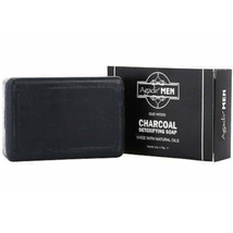 Agadir Men Charcoal Soap, 6 fl oz - £9.55 GBP
