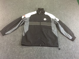 Sport Illustrated Pittsburgh Steelers Reebok NFL Windbreaker Size - Men&#39;... - $385.83 MXN