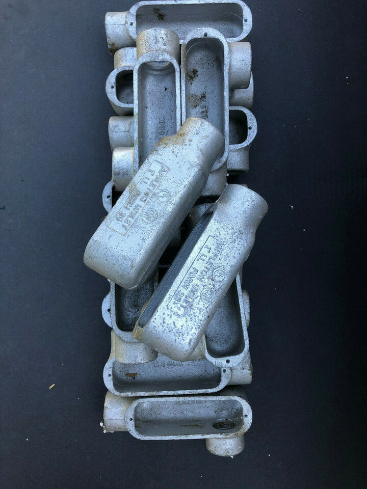 14 pcs Appleton electric conduit unilet outlet body size 1&quot; LL35 malleab... - $37.74