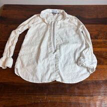 Ted Baker Women's White Button-Up Shirt Size S Long Sleeve Casual - $17.33