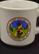 Vintage 1999 Camp Whitsett Coffee Cup Mug BSA Boy Scouts Remembering The Past - £21.70 GBP