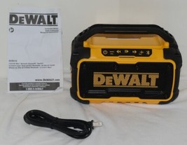 DeWalt DCR010 Worksite Bluetooth(tm) Wired/Wireless Speaker Phone Charger - £64.94 GBP