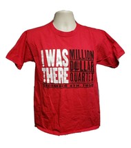 I was There Million Dollar Quartet Broadway Musical Adult Medium Red TShirt - £14.87 GBP