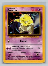 Pokemon Drowzee Base Set #049/102 Common - £1.55 GBP