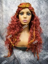 Gilded Goddess Wig Mythical Medusa Pirate Twisted Strand Amazon Warrior Princess - £15.69 GBP