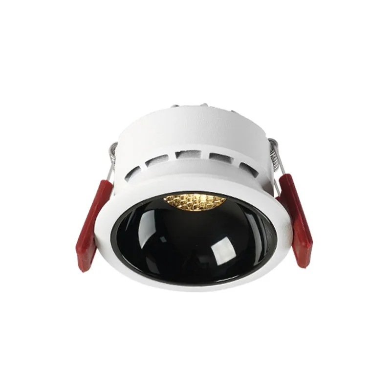 Anti-glare Recessed Ceiling Downlight lamp 7W 9W 12W 15W 18W honeycomb cob led s - £136.78 GBP