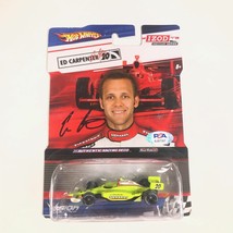 ED CARPENTER Signed Hot Wheels Toybox PSA/DNA Racing - $129.99
