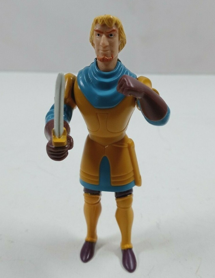 1996 Walt Disney&#39;s Hunchback of Notre Dame Phoebus Burger King Toy Figure - $2.96