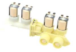 Alliance Laundry Systems 33090230H Solenoid Valve Water Inlet 4 Coil 100-127V - £119.41 GBP