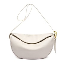 Women&#39;s Bag 100% Genuine Leather Handbags Designer Wide Shoulder Strap W... - £44.20 GBP