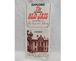 Vintage Explore The Authentic Old Jail St Augustine Florida Brochure - £20.24 GBP