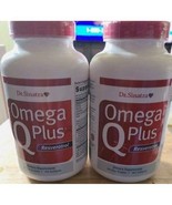 Lot of 2 Dr. Sinatra Omega Q Plus Resveratrol , 180 Softgels CoQ10 - $56.42