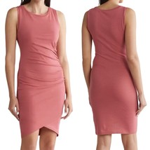 Treasure &amp; Bond Dress Sleeveless 3X Pink Dune Heather New - £31.50 GBP