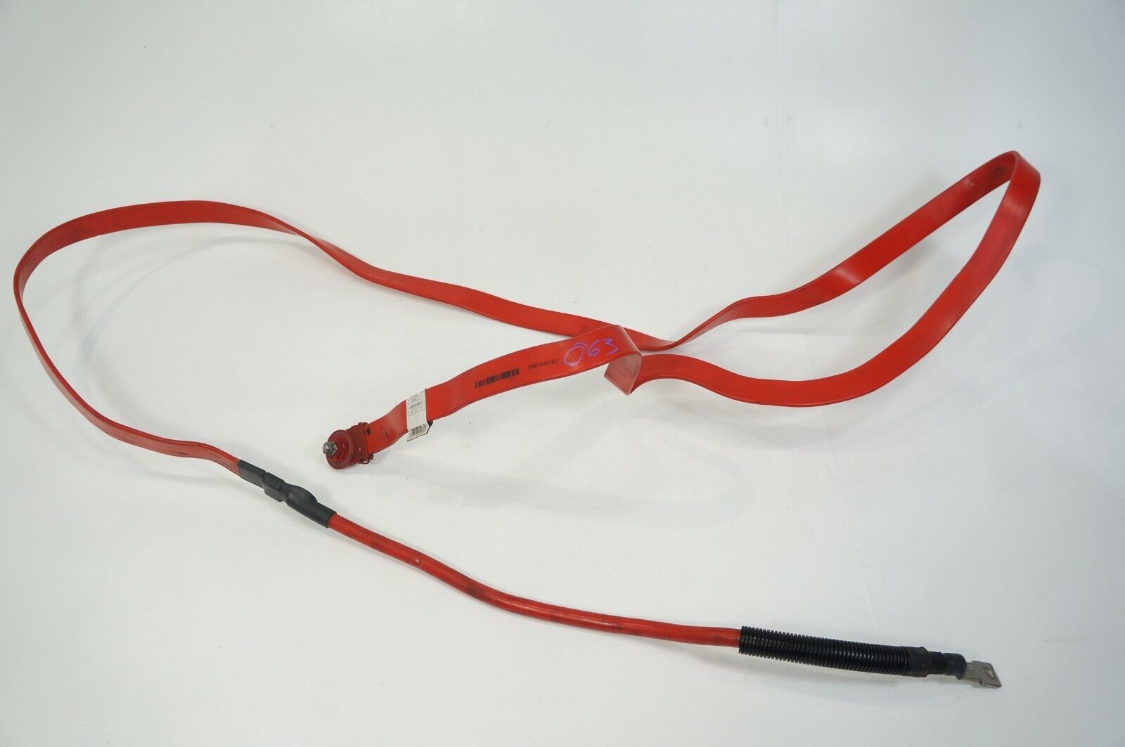 2012-2016 bmw f10 550i rwd n63 4.4l engine positive battery cable wire unit flat - $127.87