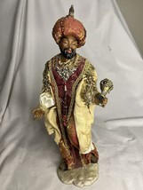 2005 Members Mark Nativity Replacement Porcelain &amp; Fabric Wiseman - $32.00