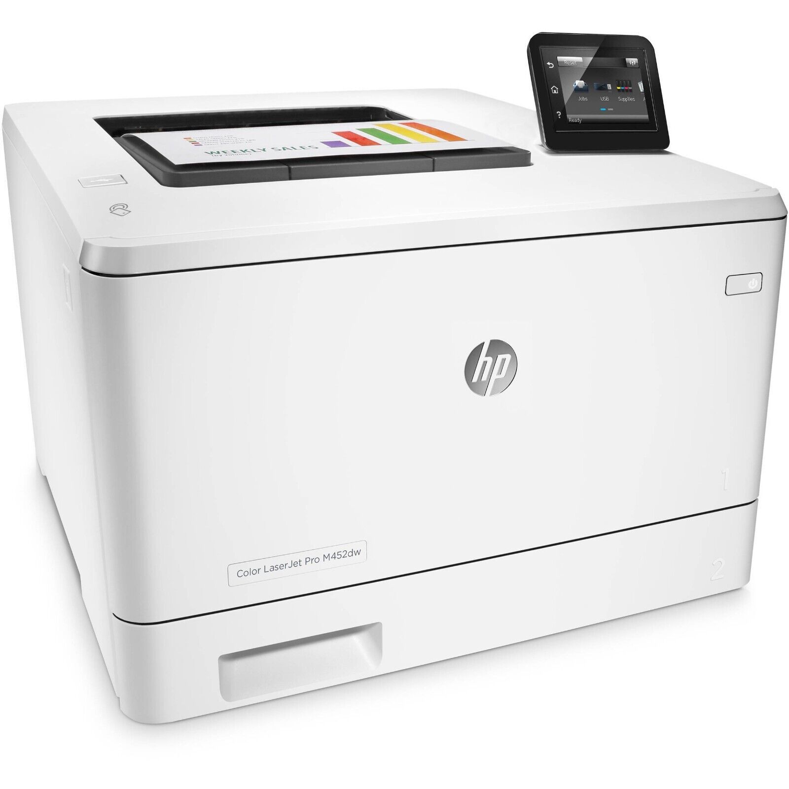 Primary image for HP Color LaserJet Pro M452dn Laser Printer-CF394A Very Low Pages, WORKS GREAT