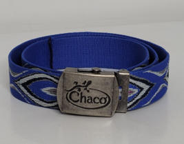 Chaco Nylon Belt Reversibelt Blue Adjustable 39&quot; Length - £13.58 GBP