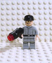 Lego Imperial Crew Minifigure Black Cap Battlefront 75134 With Blaster - $9.95