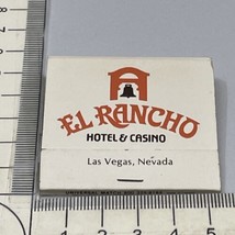 Vintage Matchbook  El Rancho  Hotel &amp; Casino  Las Vegas, NV  gmg  Unstruck - £11.10 GBP