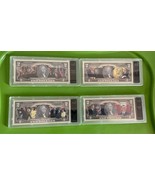 Lot of 4 Colorized 2 Dollar Bills - Barak Obama Limited edition. - $924.40 MXN