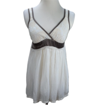 Johnny Was Embroidered Embellished Sleeveless White Top Size XS JWLA Tunic - $37.50