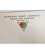 1920s General Paint Company Newark NJ Letter Head Stationary Sheet - £15.49 GBP