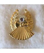 Vintage Signed 1996 AOL Angel Brooch - $24.74