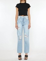 Kancan paula 90&#39;s straight fit jeans in Light Wash - £33.81 GBP