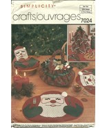 Simplicity Sewing Pattern 7024 Christmas Decorating New Uncut - £7.85 GBP