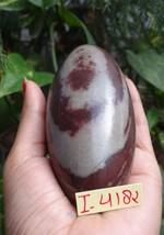 4&quot; Shiva Lingam Stone Narmada River India Very Rare &amp; Excellent LINGAM~I-4182 - £30.72 GBP