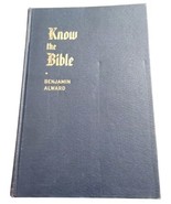 Know The Bible Benjamin Alward LDS Mormon Church Book Vintage 1954 - $12.11 CAD