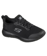 Women&#39;s Skechers Work Relaxed Fit: Squad SR Shoes, 77222 BLK Black Sizes - $109.71 CAD