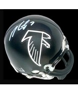 MICHAEL VICK AUTOGRAPHED SIGNED THROWBACK ATLANTA FALCONS MINI HELMET w/COA - $1,845.10 MXN