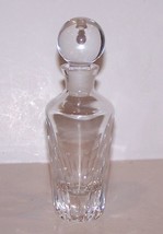 LOVELY SIGNED LENOX CRYSTAL BEAUTIFULLY CUT PERFUME BOTTLE WITH STOPPER - $27.71