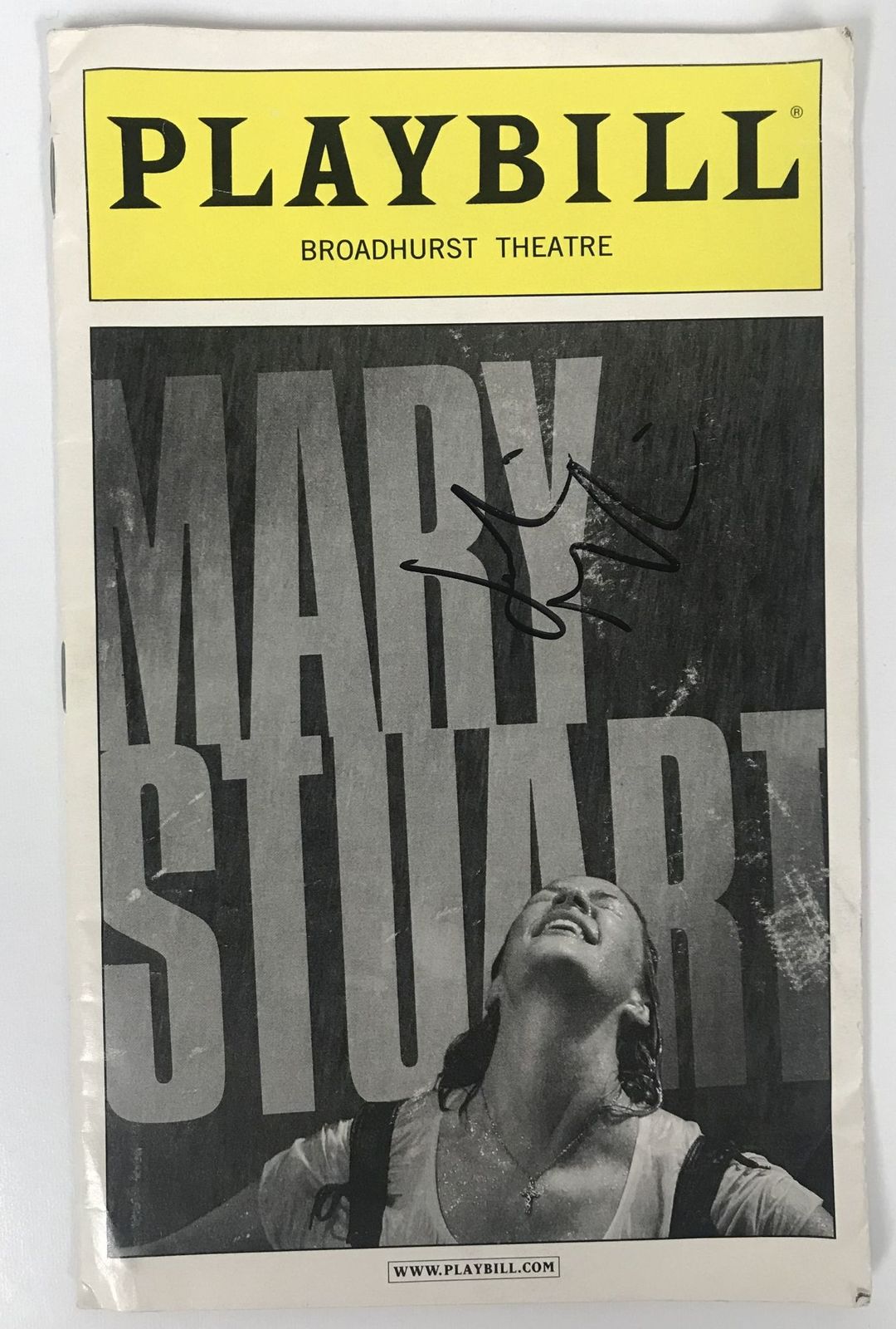 Janet McTeer Signed Autographed &quot;Mary Stuart&quot; Theater Playbill - $15.00