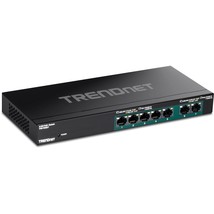 TRENDnet 7-Port Multi-Gig PoE+ Switch, 5 x 1G RJ-45 PoE+ Base-T Ports, 2 x 2.5G  - £94.27 GBP