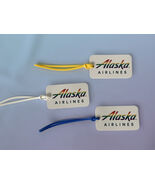 Alaska Airlines Pride Bag Tags Set of 3 Rainbow Logo Spec - $14.99