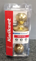 Kwikset 94002-817 Polo Keyed Entry Knob in Polished Brass  - $21.99