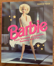 Barbie 4 Decades Of Fashion Fantasy &amp; Fun By Marco Tosa Doll Guide Biogr... - $15.00